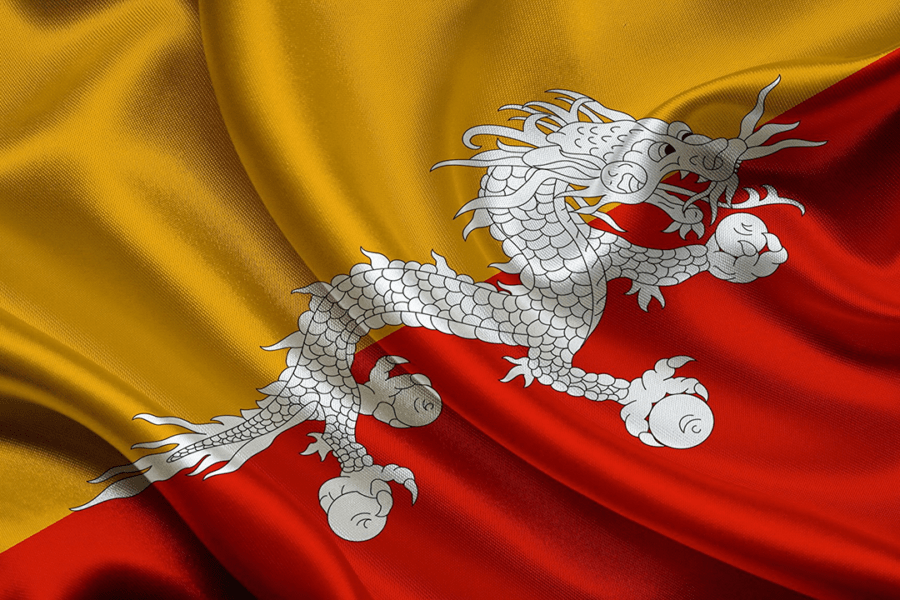 kraj Bhutan