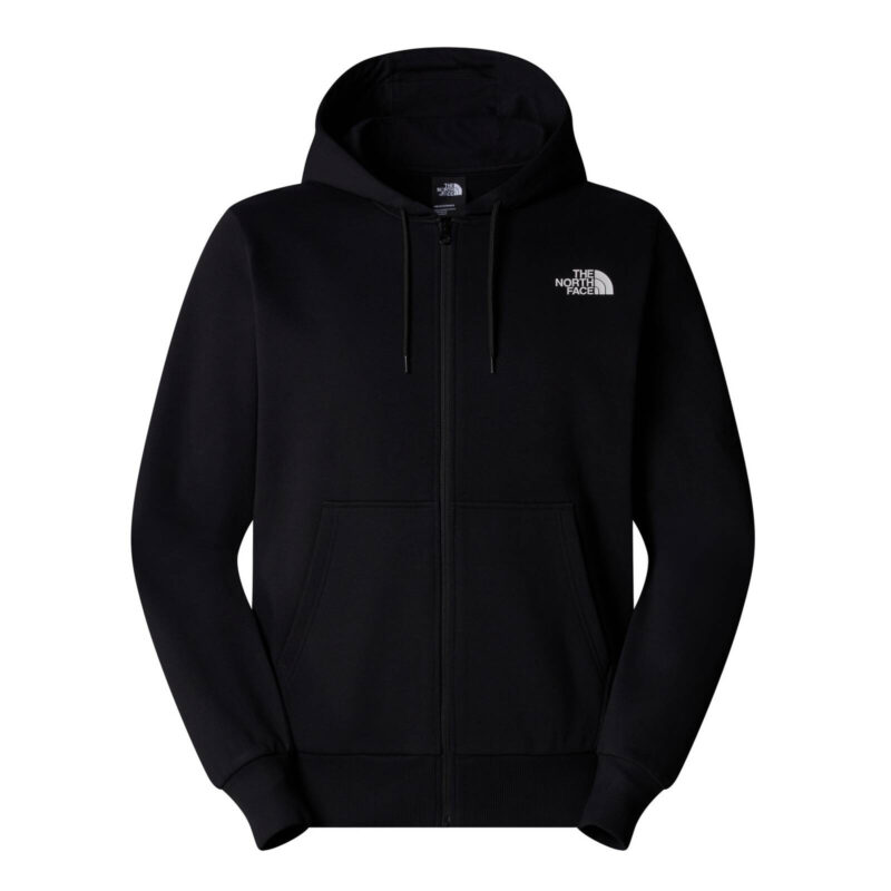 Sprawdź męską bluzę z kapturem The North Face SIMPLE DOME FULL ZIP.