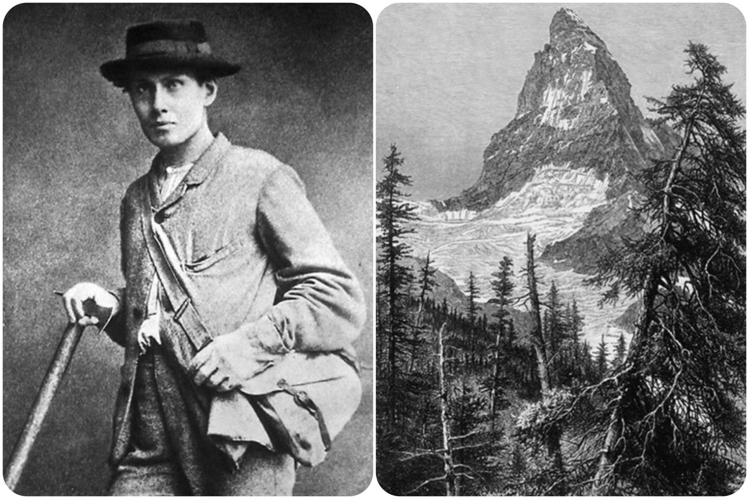 Edward Whymper i pierwsze wejście na Matterhorn (1865 r.).