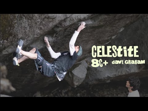 Kadr z filmu: Dave Graham - Celestite 8C+ - First Ascent