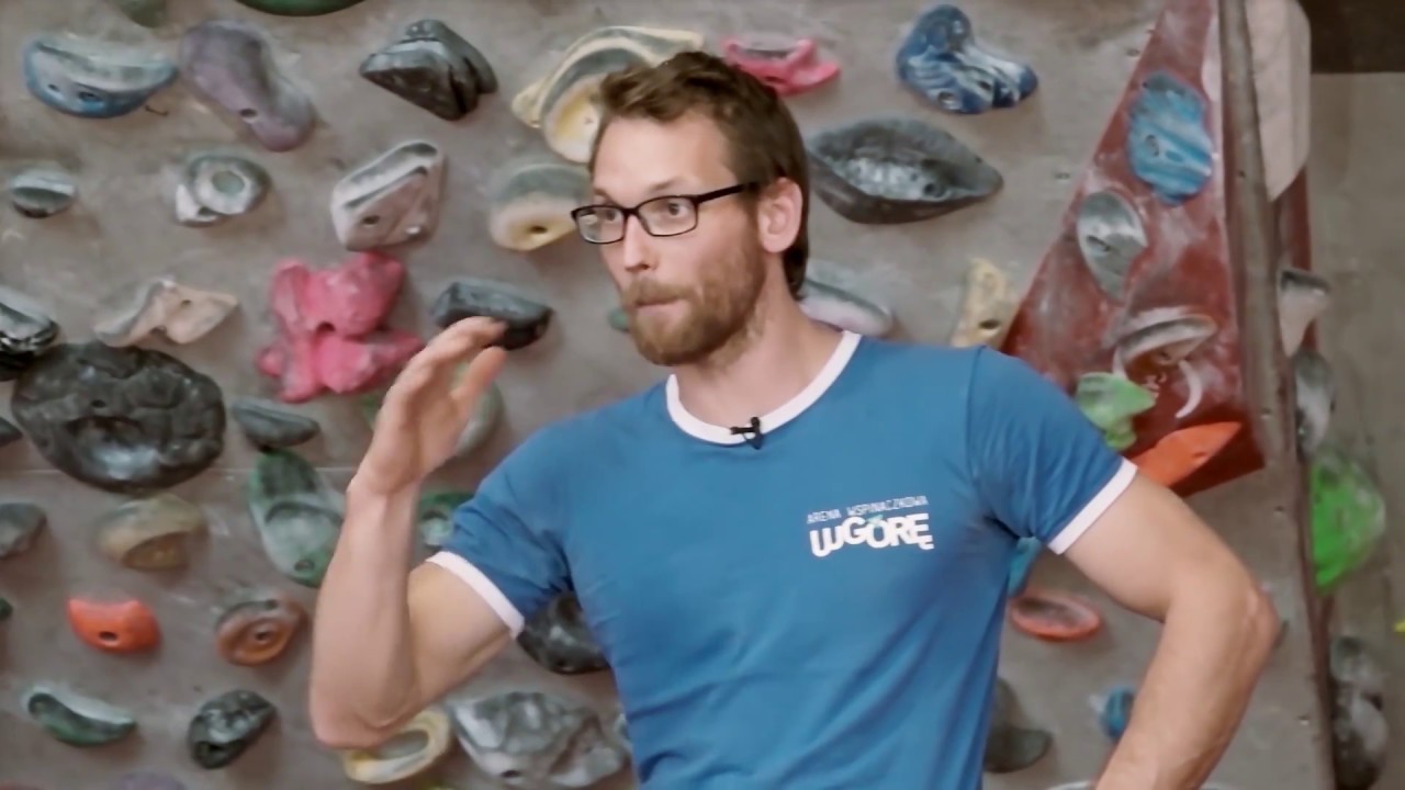 Kadr z filmu: Odcinek 8: Haczenie pięty i podhaczanie palców | Akademia Wspinania Mazda